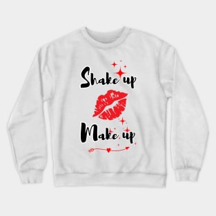 Make up cosmetic brand celebrity women Crewneck Sweatshirt